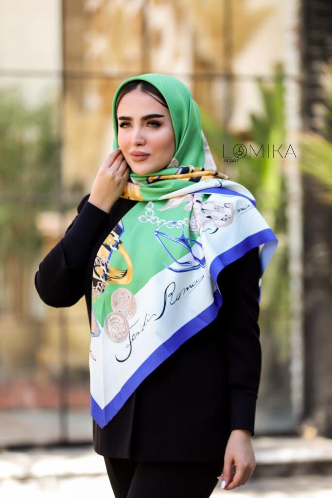 روسری ابریشم توییل چهار