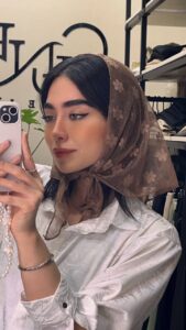 شال و روسری توری