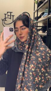 شال و روسری حریر