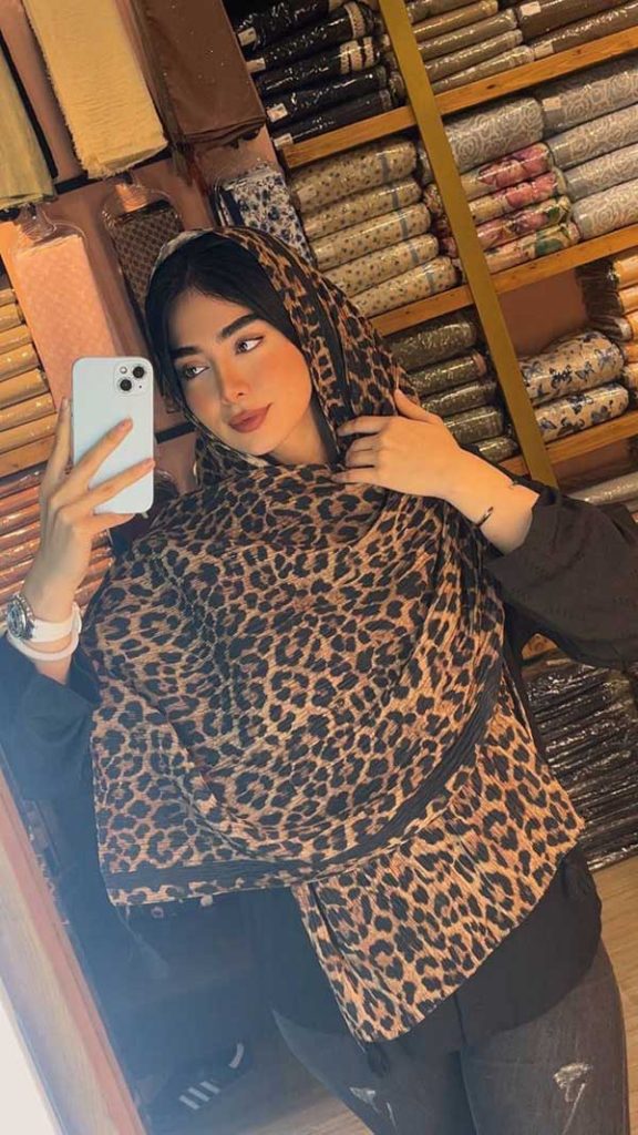 شال و روسری پلنگی