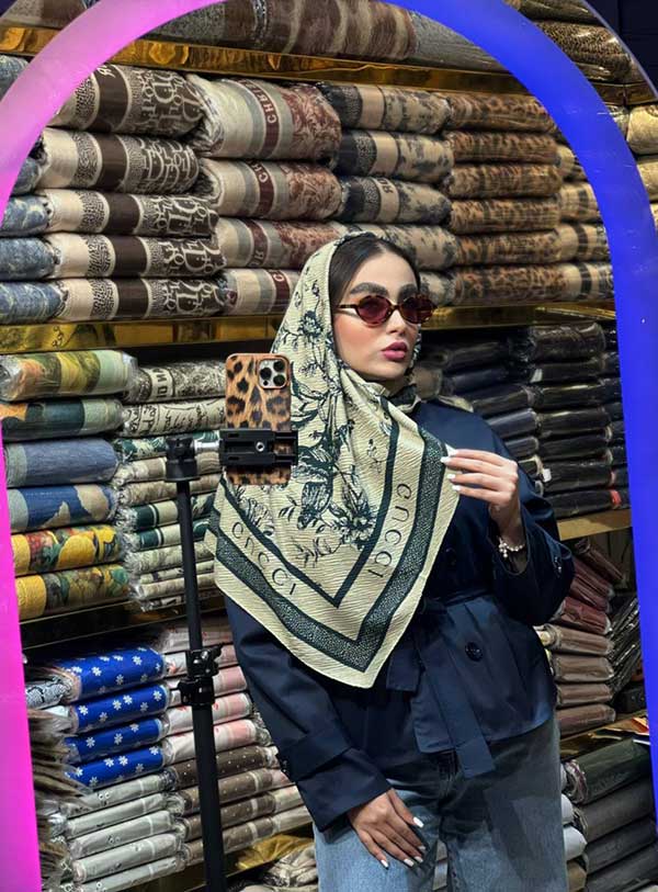 شال و روسری پاییزه