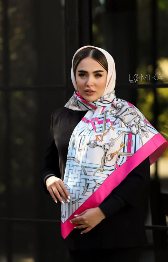 روسری ابریشم توییل