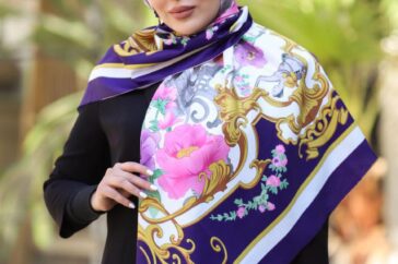 روسری ابریشم توییل