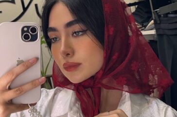 استایل بهاری ۱۴۰۴ با شال و روسری