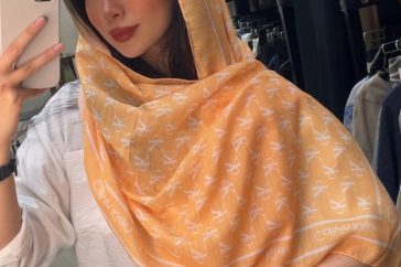 شال و روسری نخی ارزان