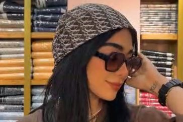 مدل بستن مینی اسکارف