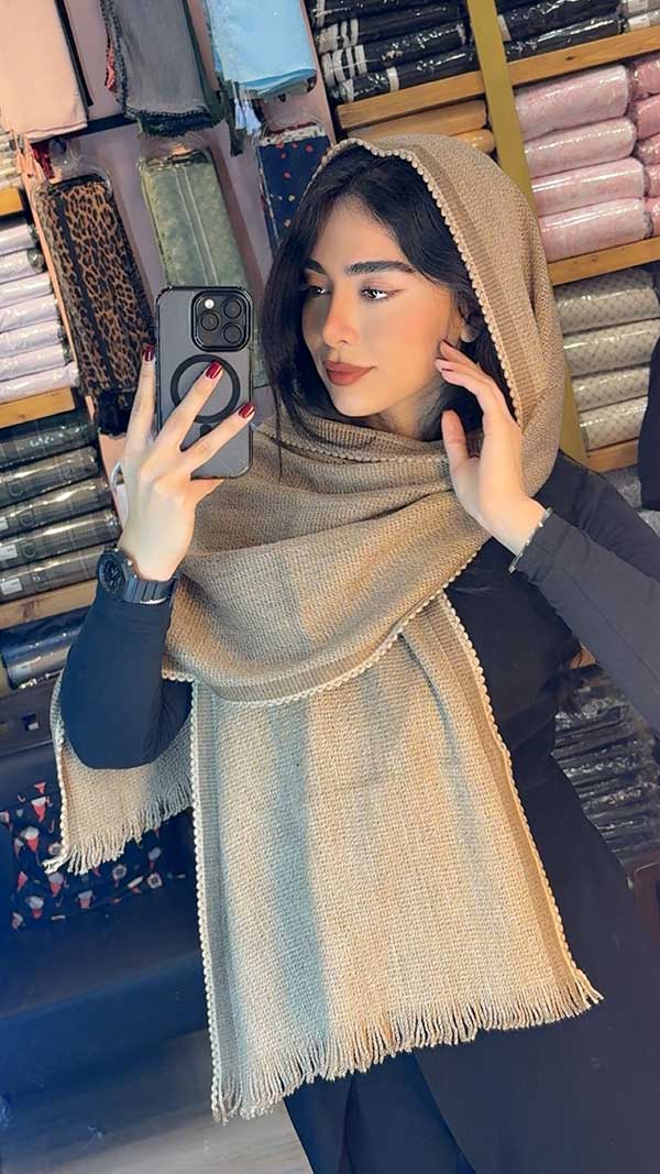 خرید عمده شال بافت