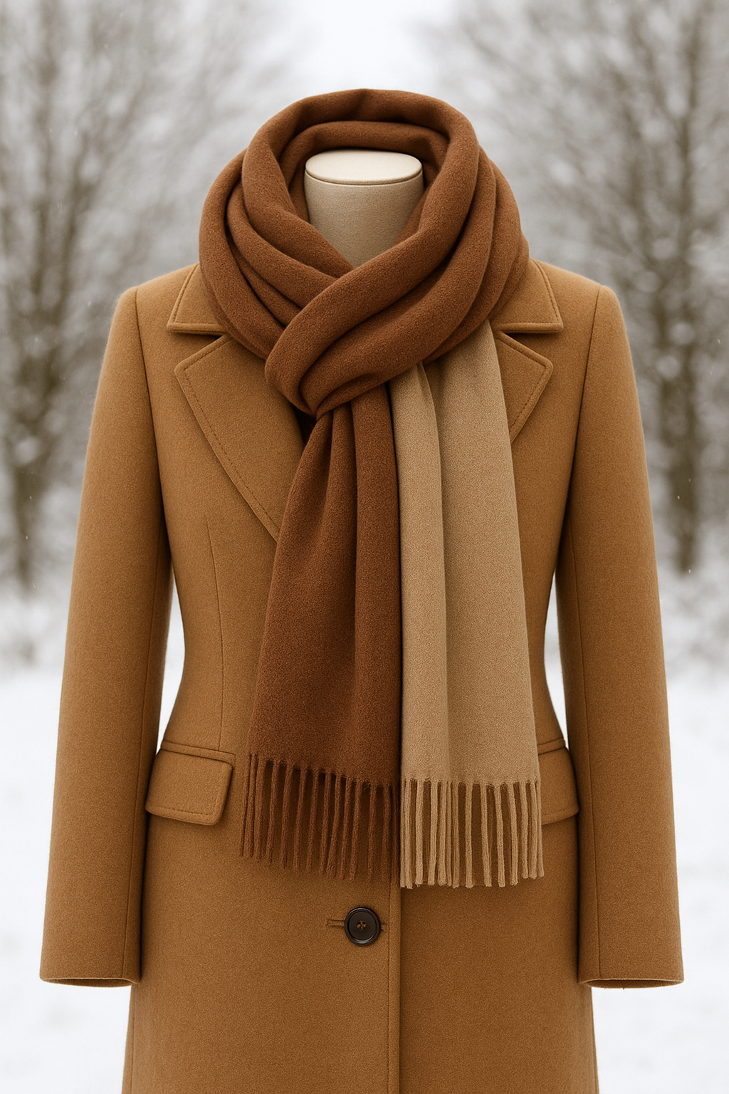 ست شال جیر با پالتو