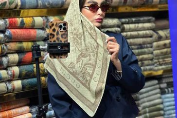 شال و روسری پاییزه