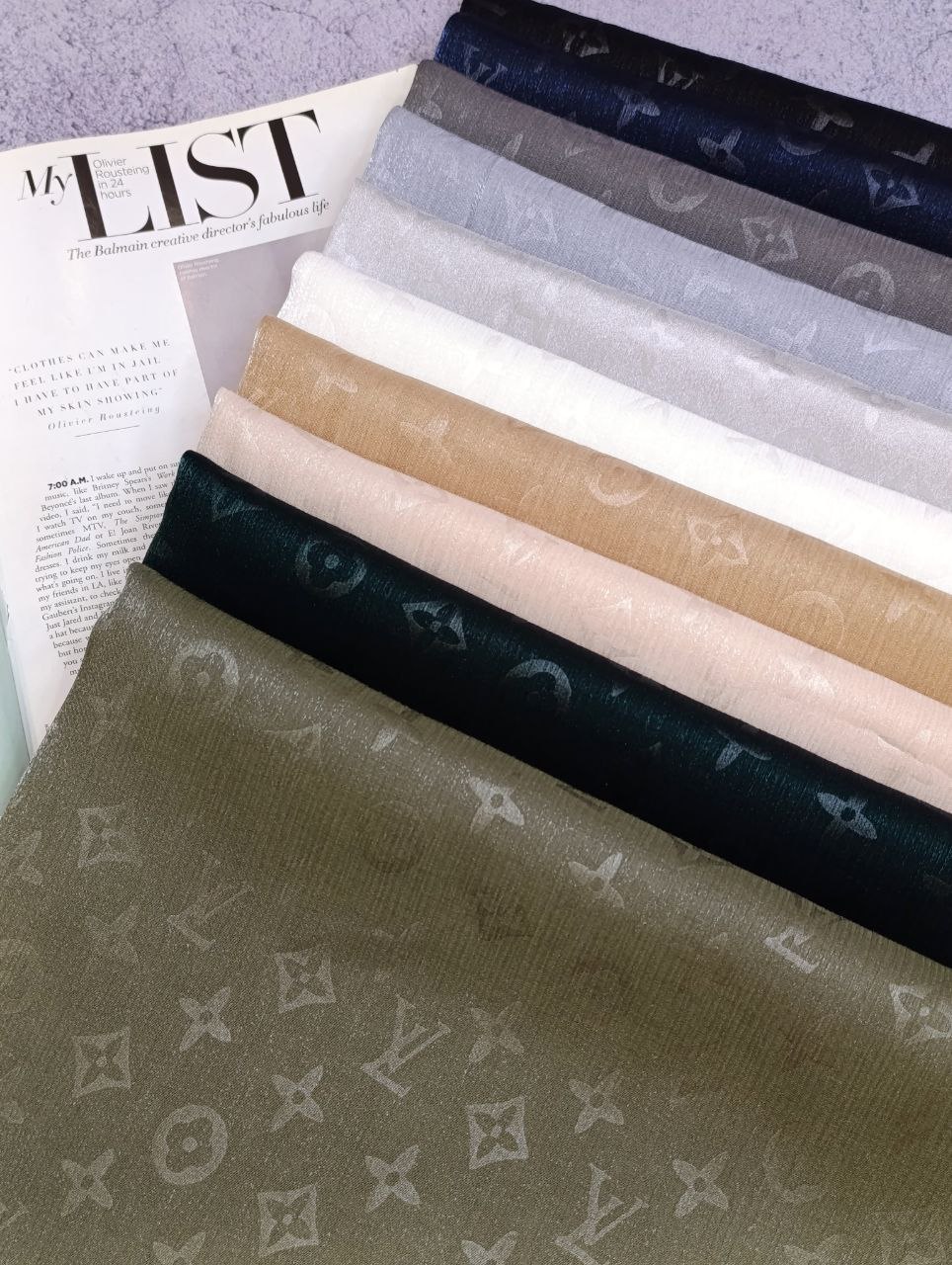 شال ژان ژان داغی بسته10رنگی کد sm45 (عمده)
