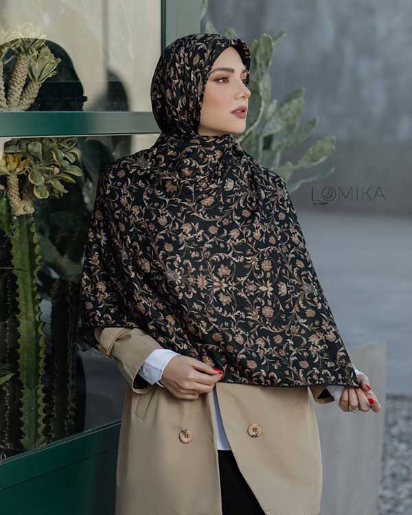 روسری گارزا سری انتخابی کد r111 (عمده)