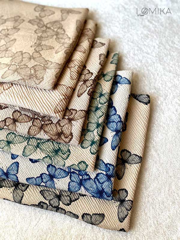 خرید روسری پلیسه بسته ۶ عددی | فروش عمده روسری پلیسه با قیمت مناسب
