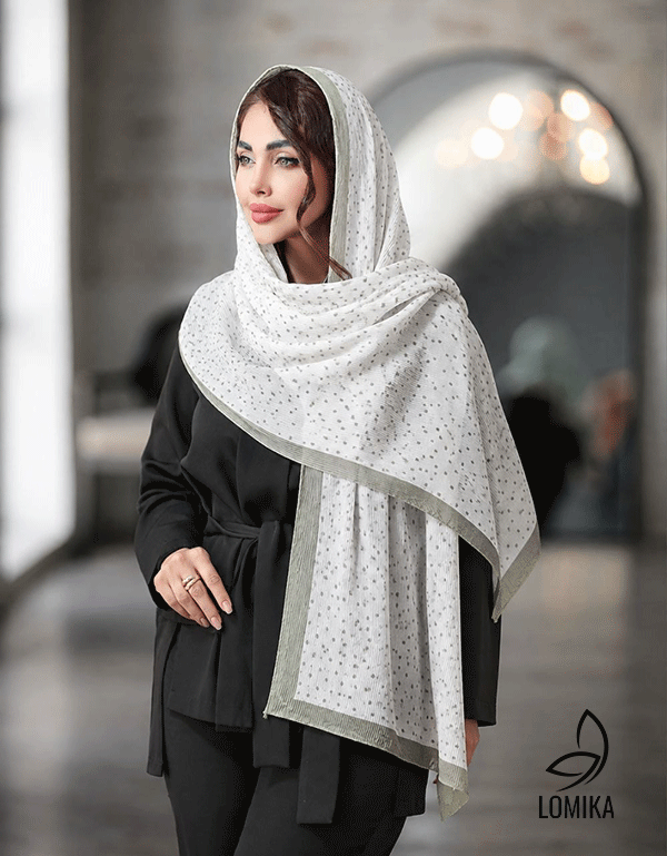 شال پلیسه پک سبز بسته6طرحی کد sp50 (عمده)