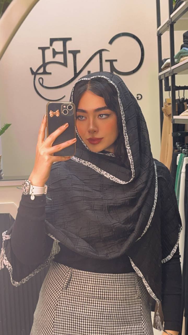 شال پلیسه دورنوار بسته4طرحی کد sp24 (عمده)
