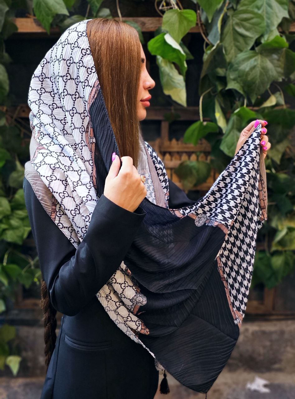 شال پلیسه طرحبندی بسته10طرحی کد sp29 (عمده)