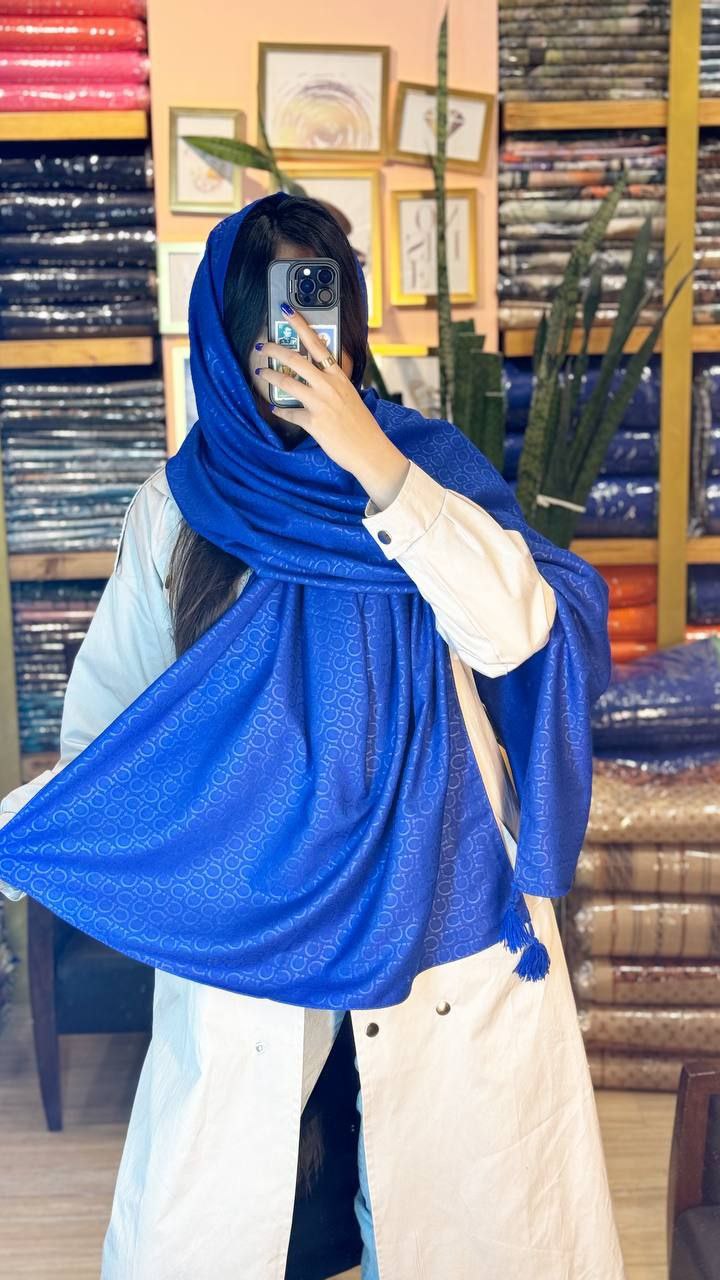شال موهر داغی بسته16رنگی کد sz7 (عمده)