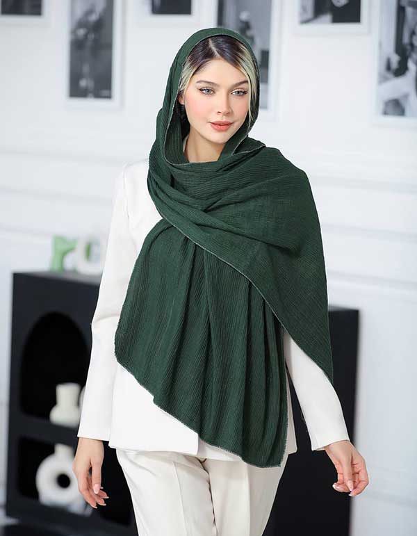 شال پلیسه دورلمه پاییزه بسته12رنگی کد ps11 (عمده)
