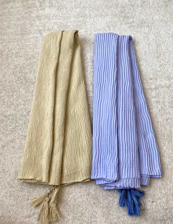 شال پلیسه پاییزه بسته10رنگی کد ps13 (عمده)
