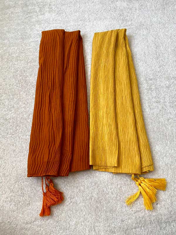 شال پلیسه پاییزه بسته10رنگی کد ps13 (عمده)
