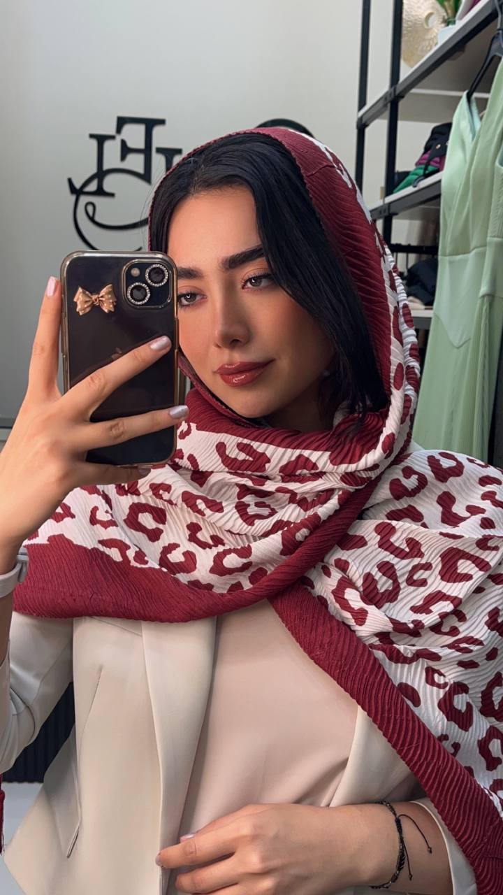 شال پلیسه پاییزه طرحبندی بسته10طرحی کد ps15 (عمده)