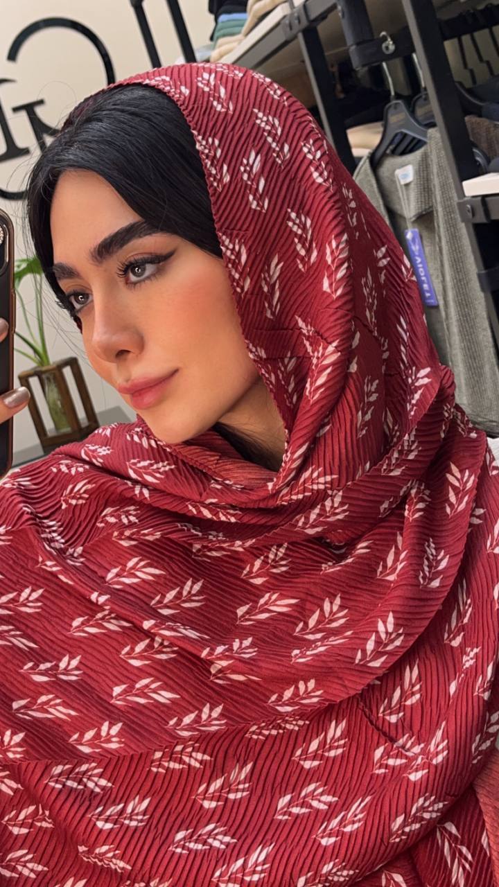 شال پلیسه البالویی بسته10طرحی کد ps21 (عمده)