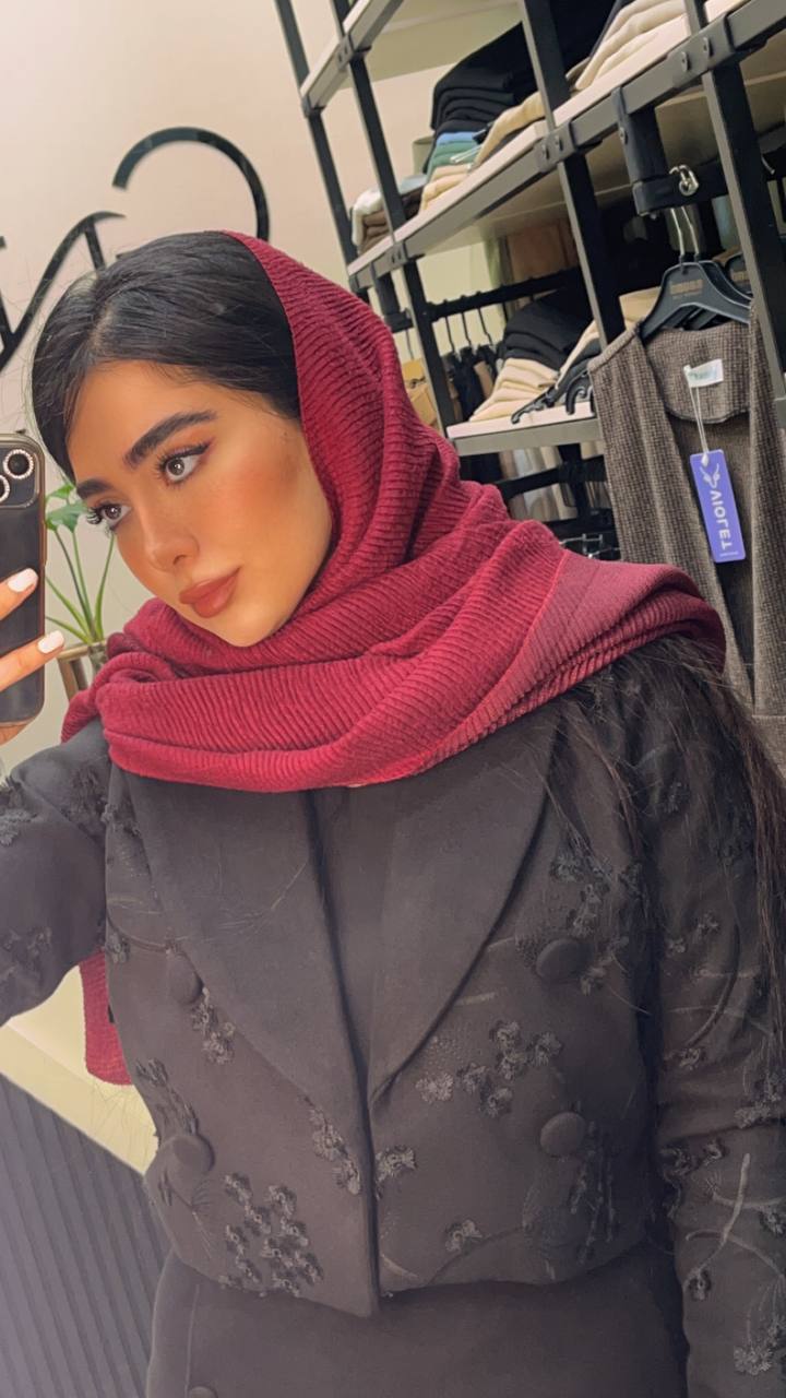 شال پلیسه مخمل بسته7رنگی کد ps23 (عمده)