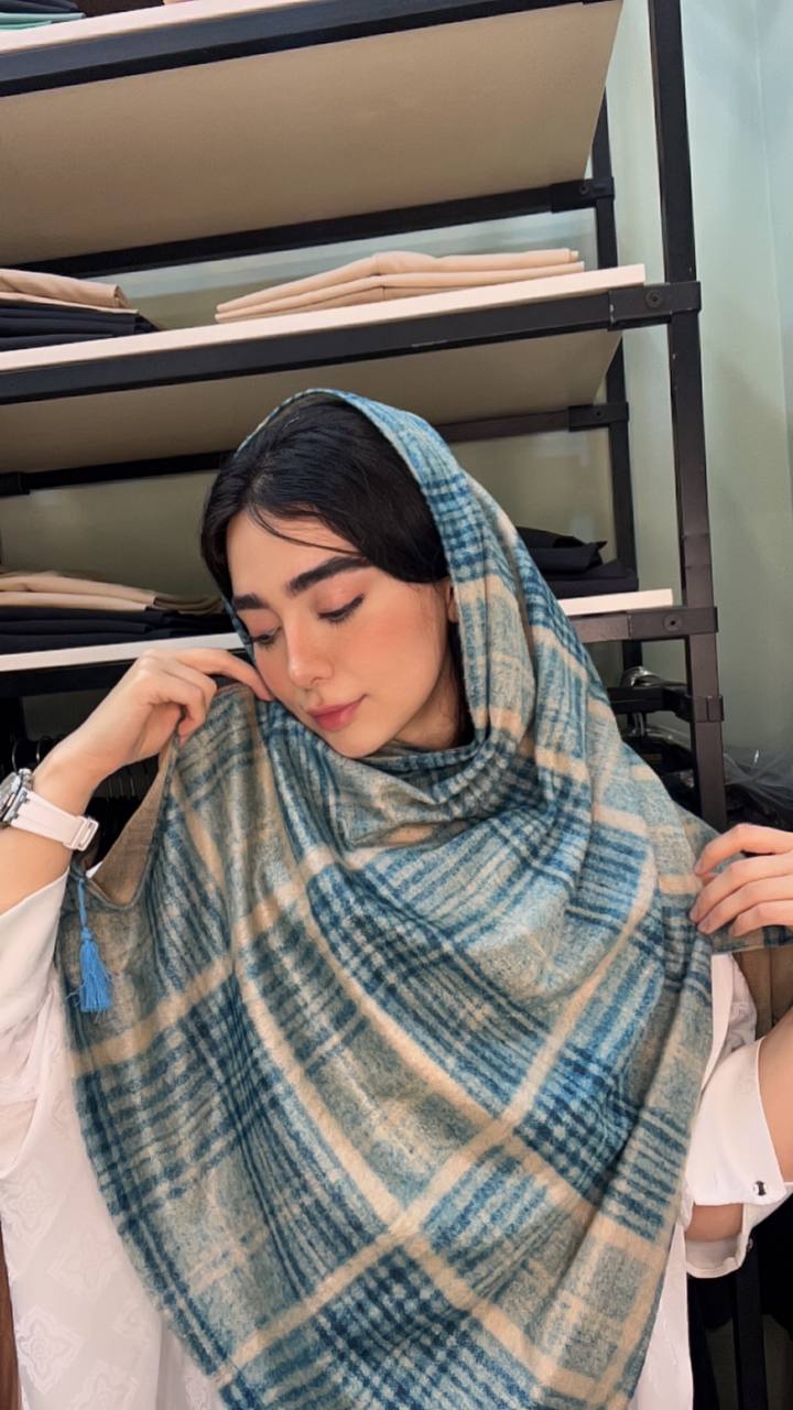 شال مخمل طرحدار بسته6طرحی کد sc57 (عمده)