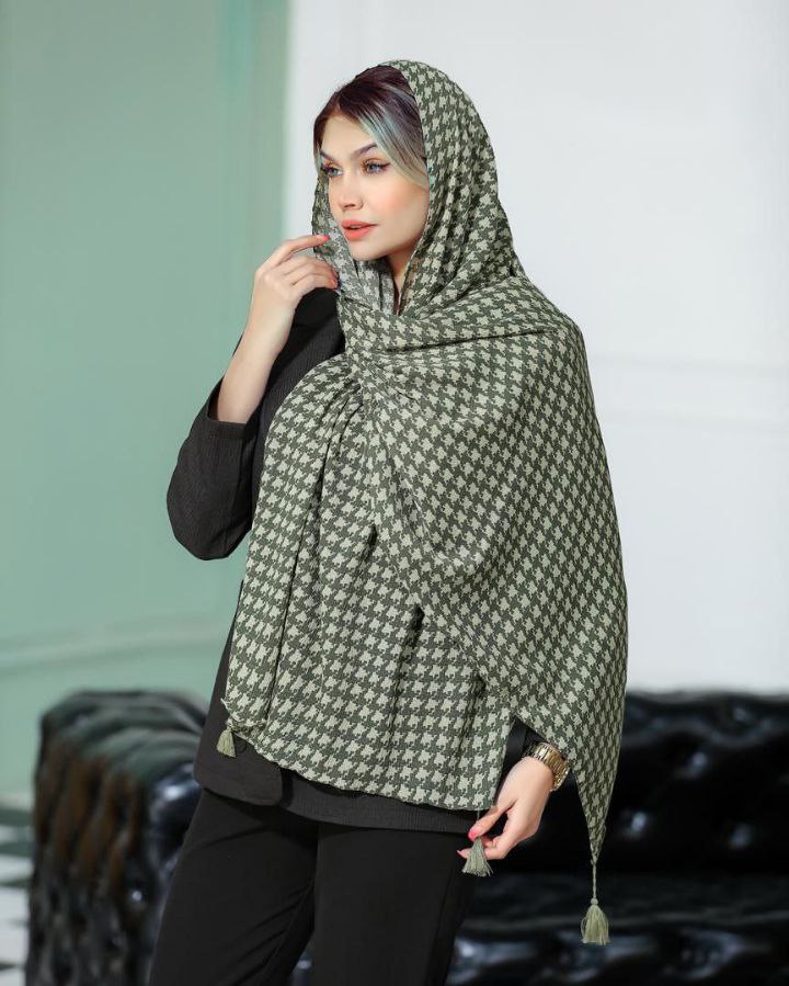 شال کریشه طرحدار بسته6رنگی کد sc59 (عمده)