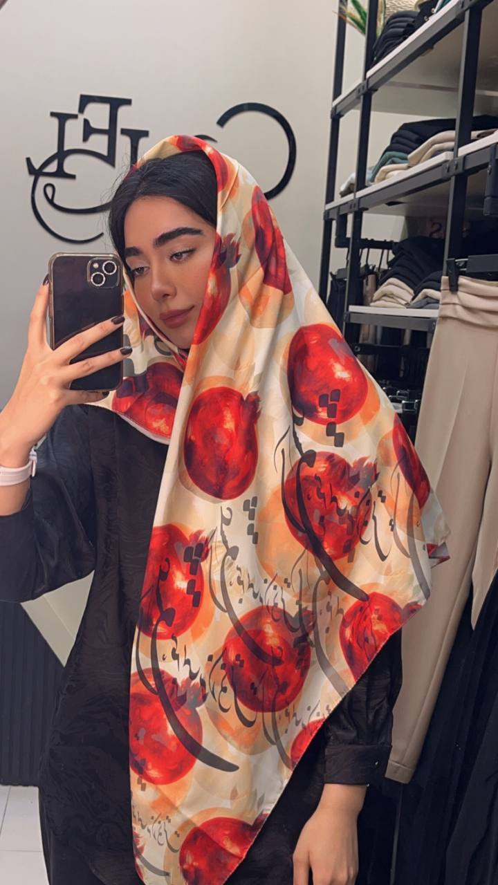 روسری یلدایی بسته6طرحی کد rp52 (عمده)