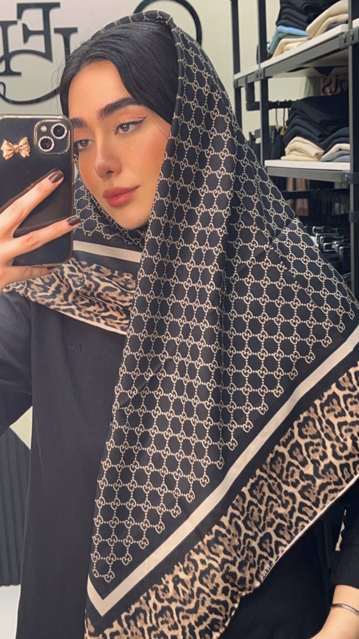 روسری حریر دستدوز بسته8طرحی کد r49 (عمده)