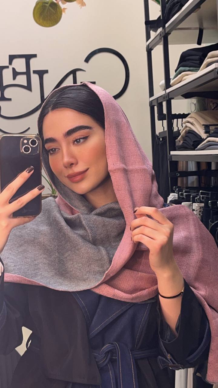 شال بافت دورو بسته8رنگی کد sz13 (عمده)