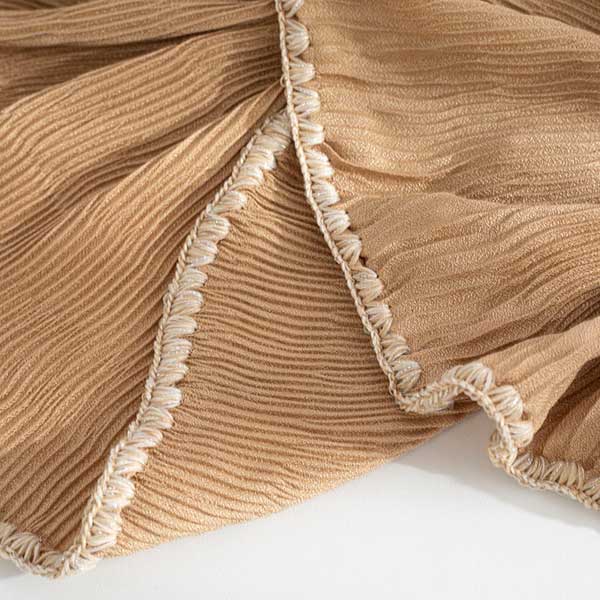 شال پلیسه دوربافت بسته16رنگی کد ps35 (عمده)
