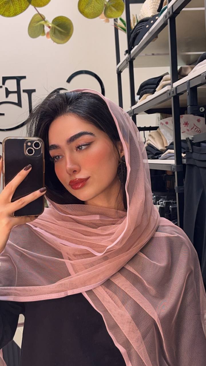 شال توری بسته12رنگی کد sm28 (عمده)
