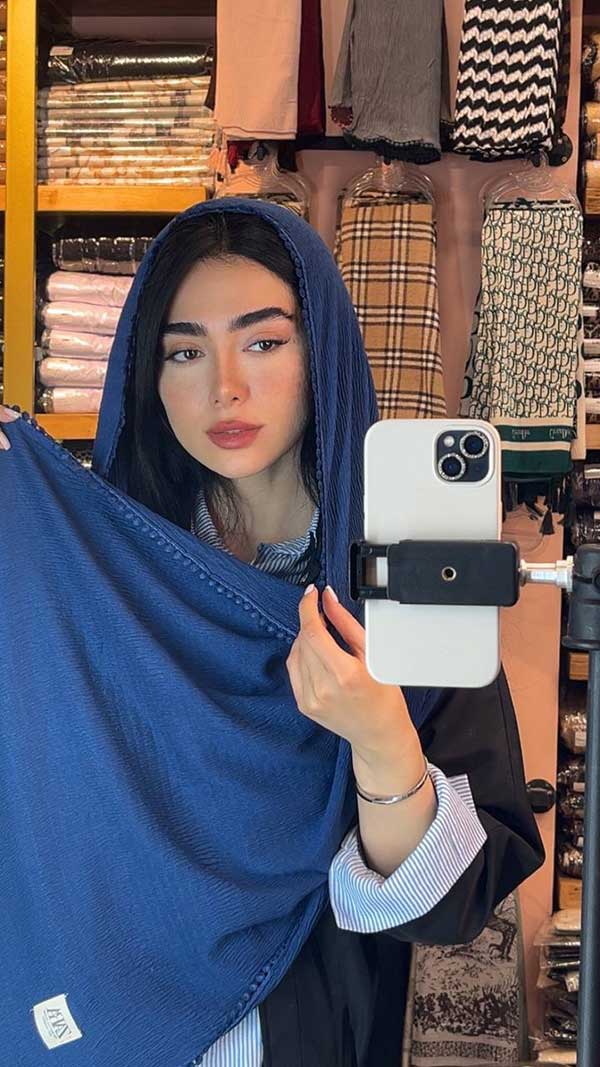 شال پلیسه دورعدسی بسته12رنگی کد ps36 (عمده)
