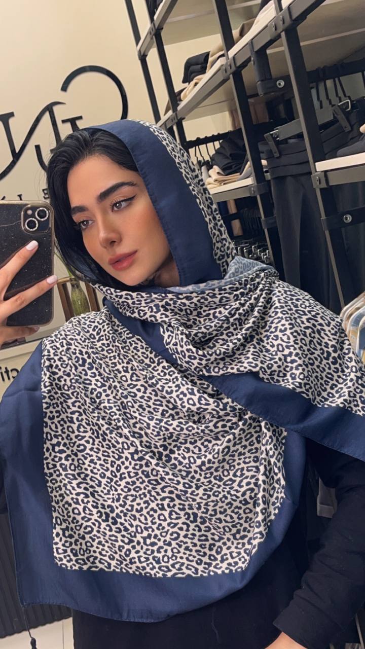 شال چاپی پک سورمه ای بسته10طرحی کد sh45 (عمده)