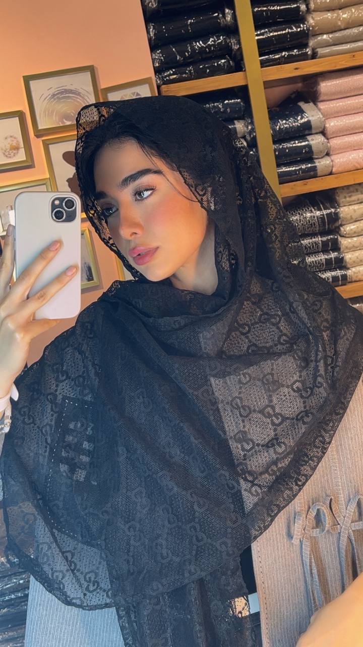 شال توری مارک بسته6طرحی کد sm34 (عمده)