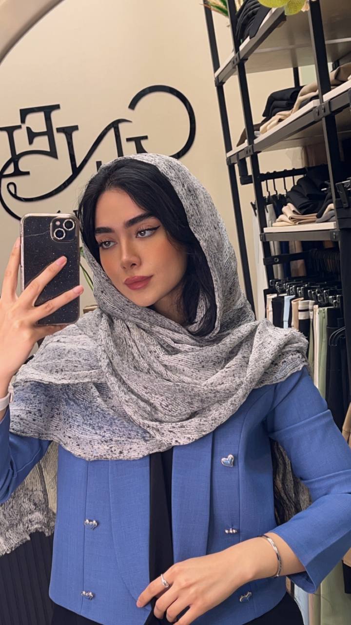 شال ابرنگی وارداتی بسته12رنگی کد sa14 (عمده)