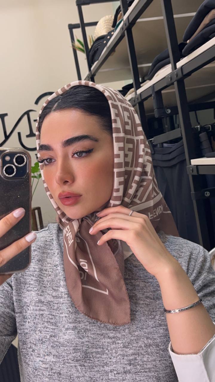 مینی اسکارف پک نسکافه ای بسته8طرحی کد mt27 (عمده)