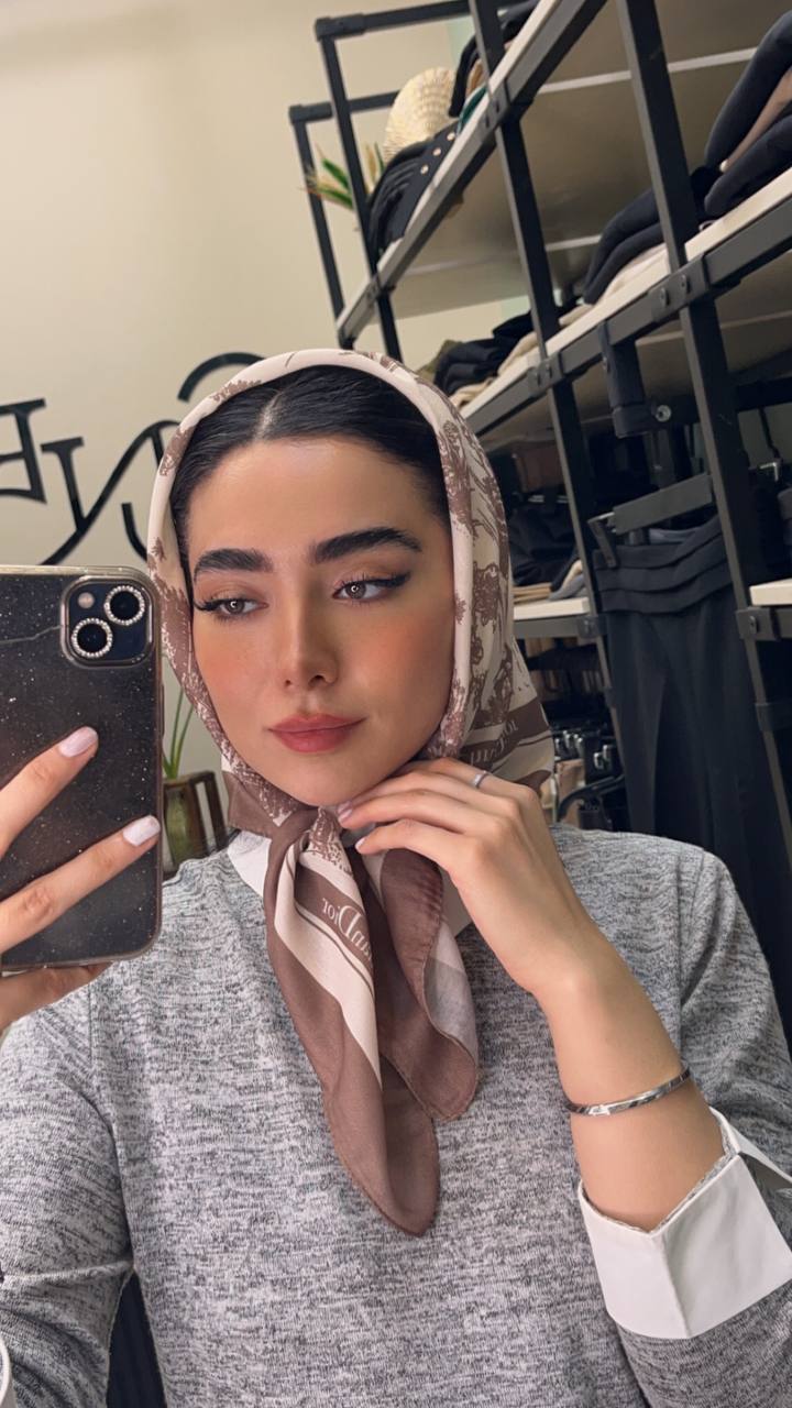 مینی اسکارف پک نسکافه ای بسته8طرحی کد mt27 (عمده)