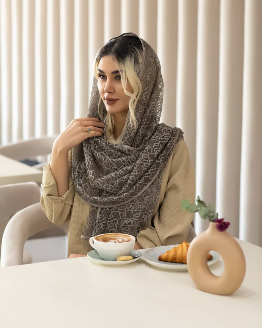 شال توری وارداتی بسته10رنگی کد sm49 (عمده)