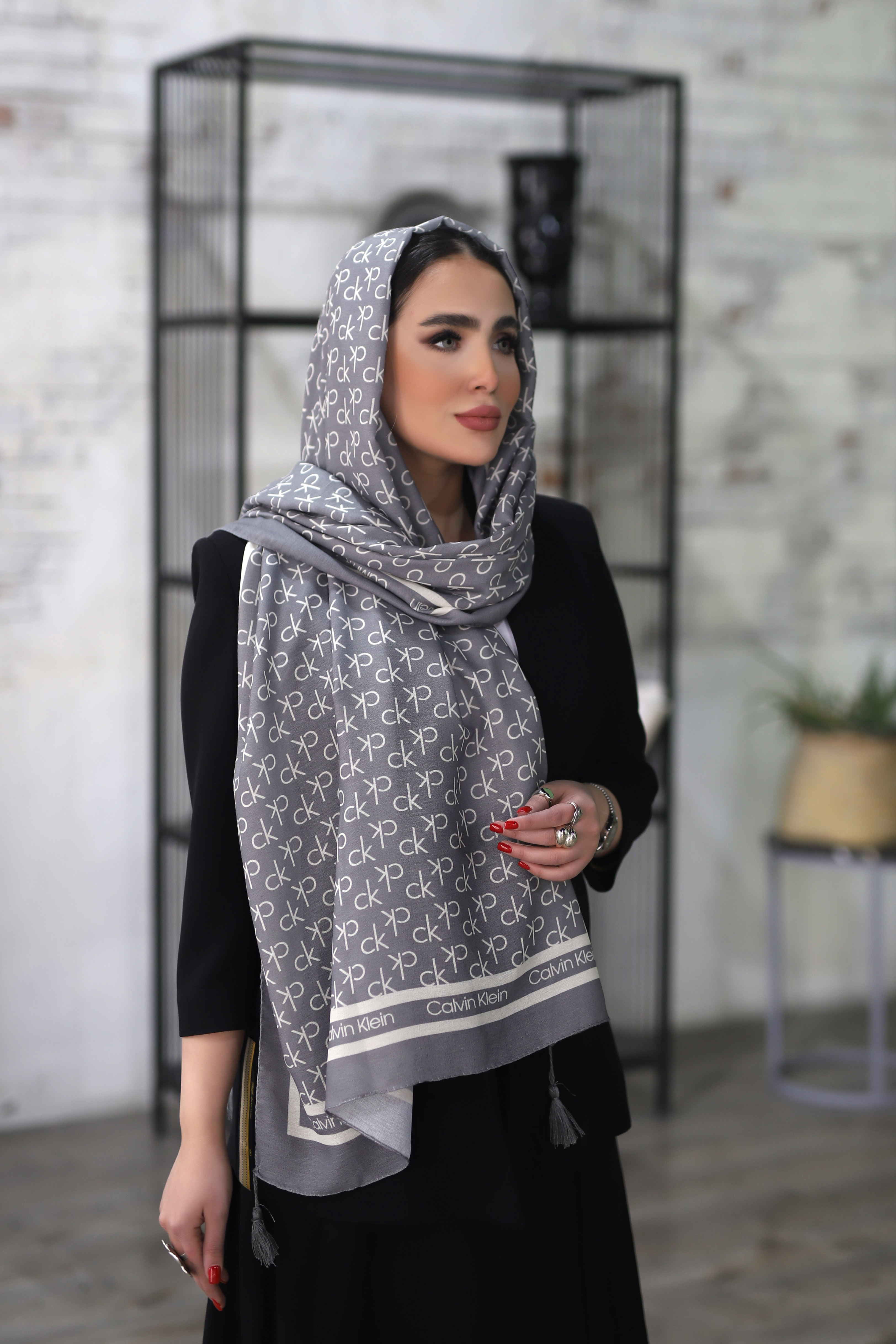 شال ck بسته8رنگی کد sh50 (عمده)