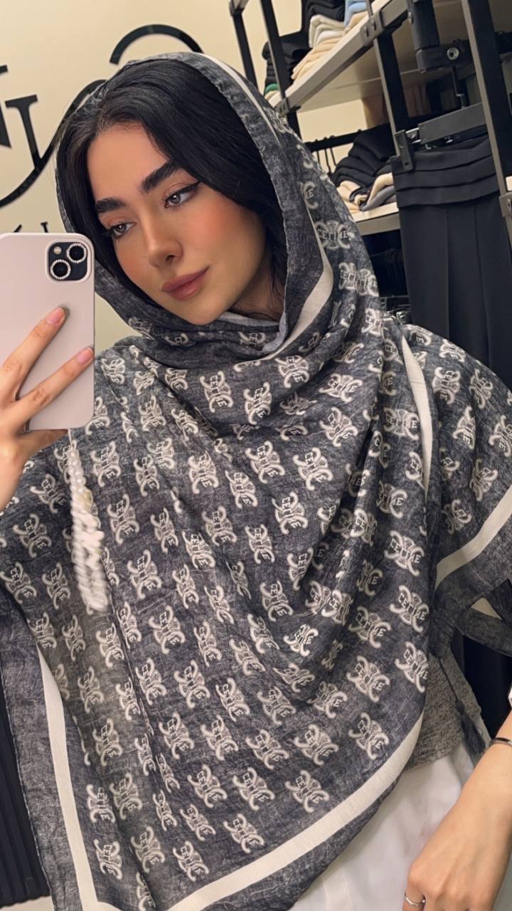 شال چاپی بسته6رنگی کد sh51 (عمده)