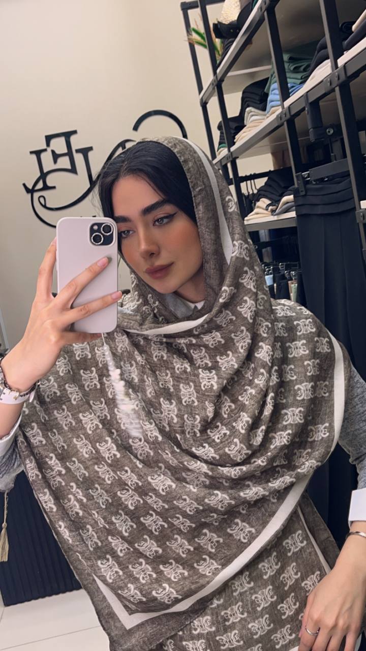 شال چاپی بسته6رنگی کد sh51 (عمده)