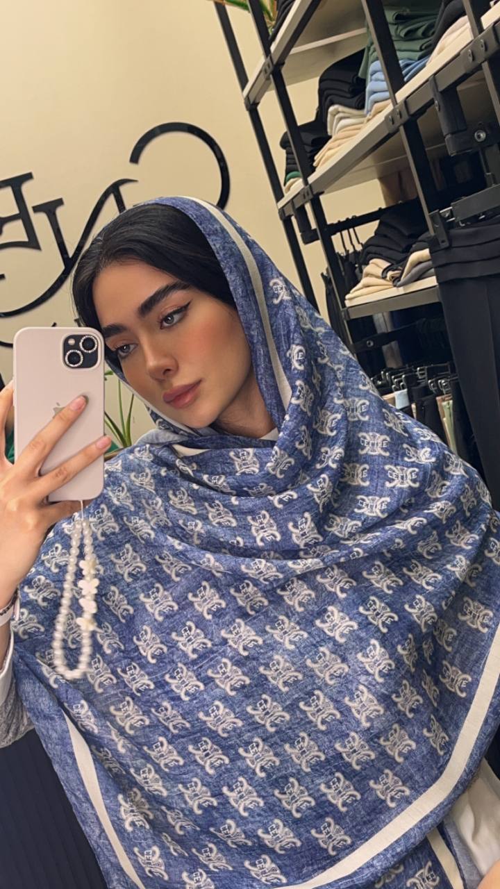 شال چاپی بسته6رنگی کد sh51 (عمده)