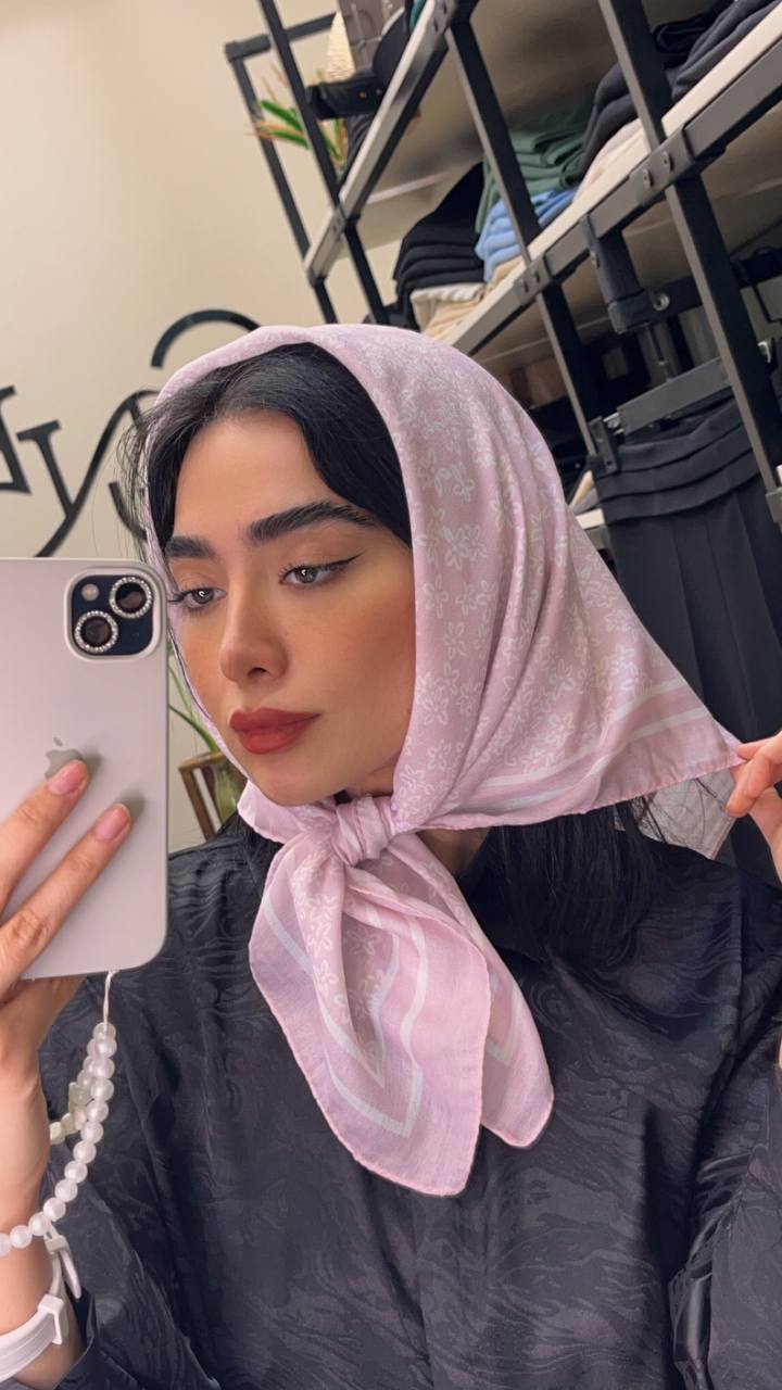 مینی اسکارف بسته10رنگی کد mt30 (عمده)