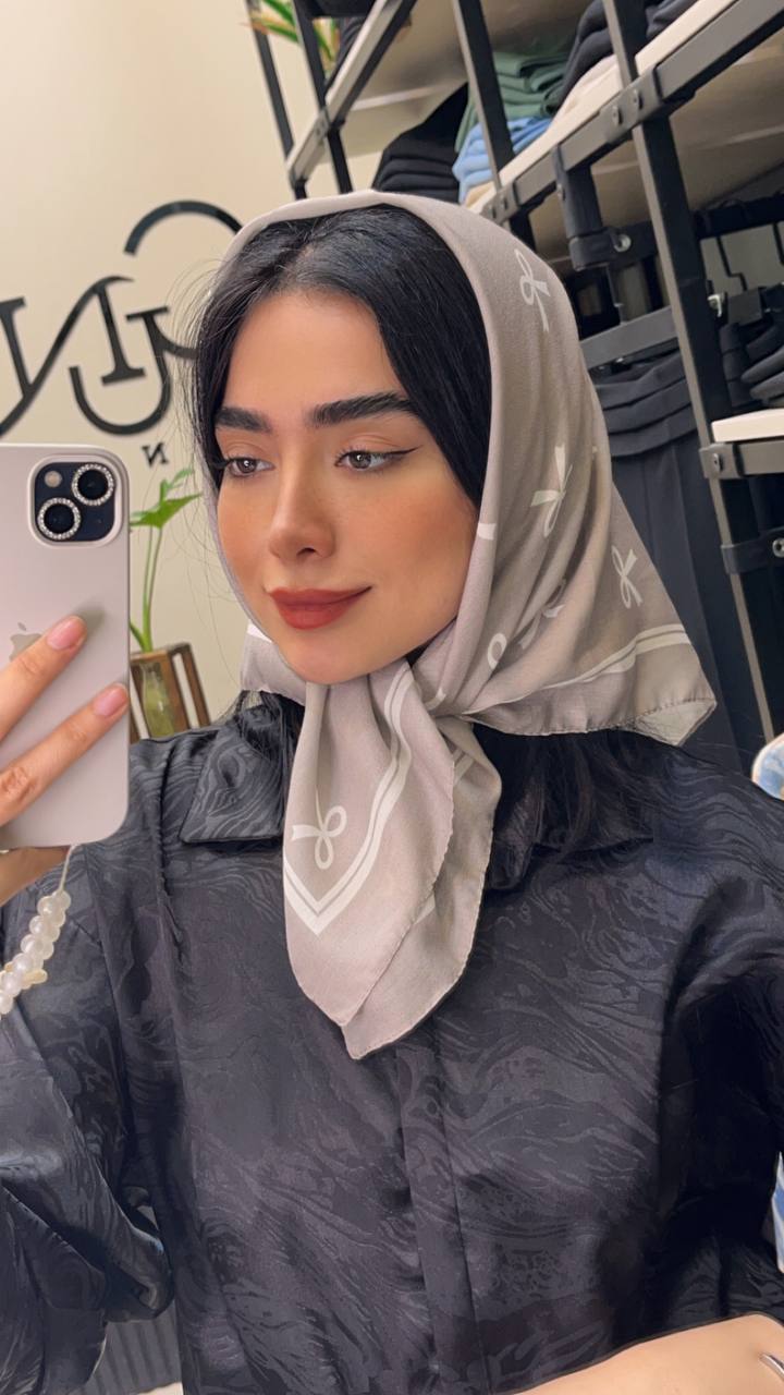 مینی اسکارف طرح پاپیون بسته10رنگی کد mt32 (عمده)
