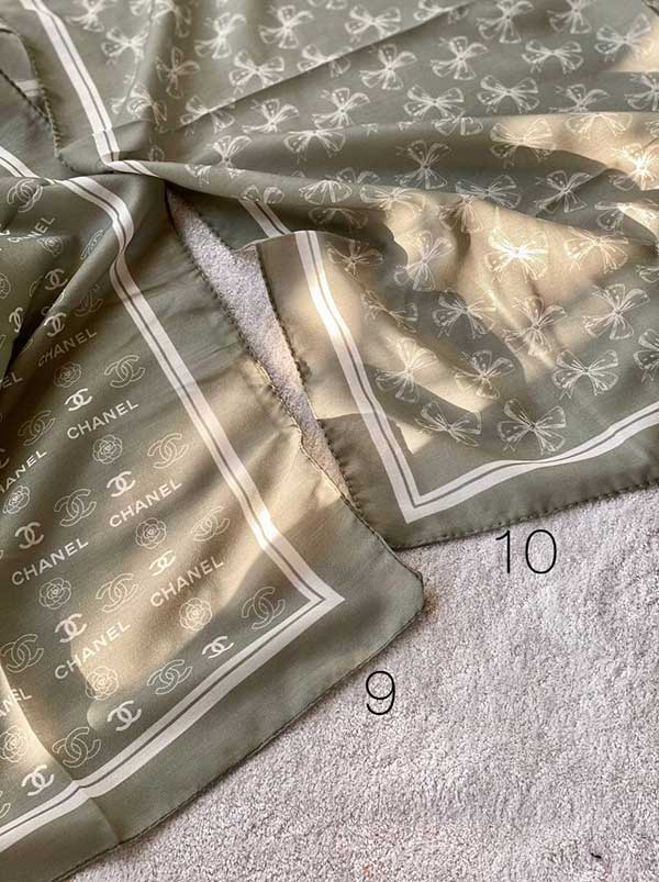 مینی اسکارف پک سبز بسته10طرحی کد mt36 (عمده)
