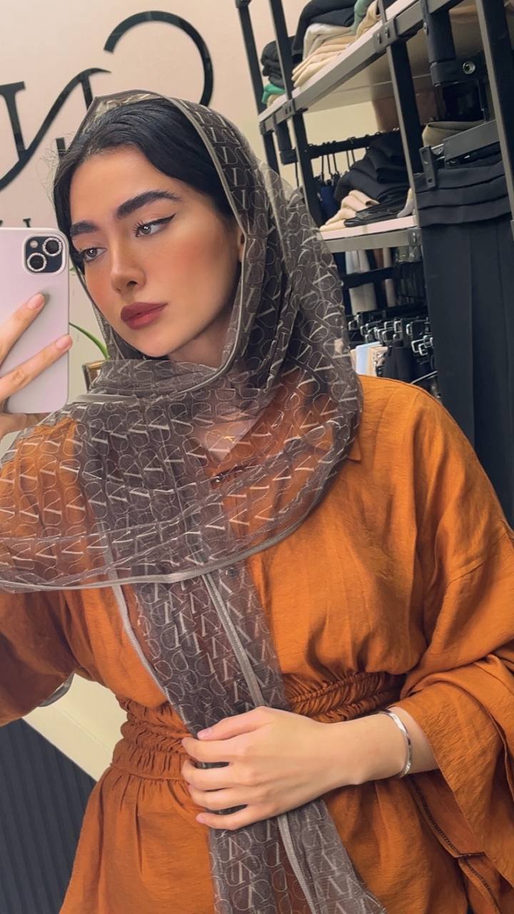 شال توری بسته6طرحی کد sh58 (عمده)