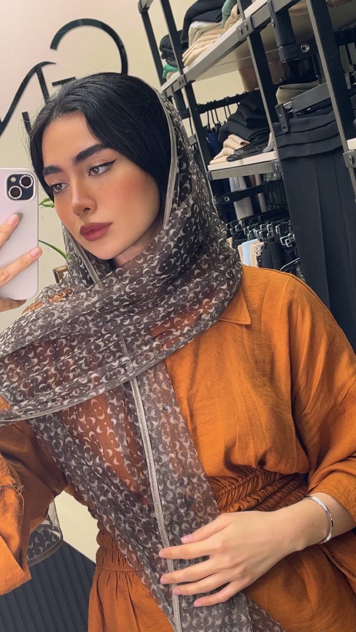 شال توری بسته6طرحی کد sh58 (عمده)
