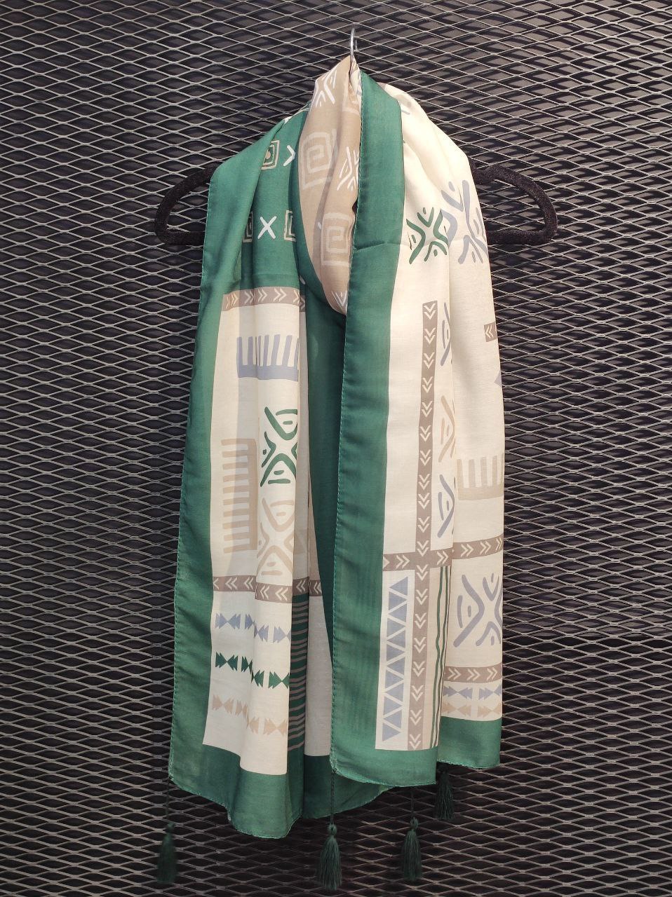شال طرحبندی بسته10طرحی کد sh1 (عمده)